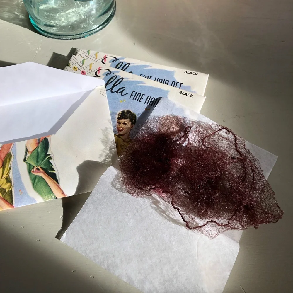 Retro Hair Nets New Reproduction And Head Scarf New